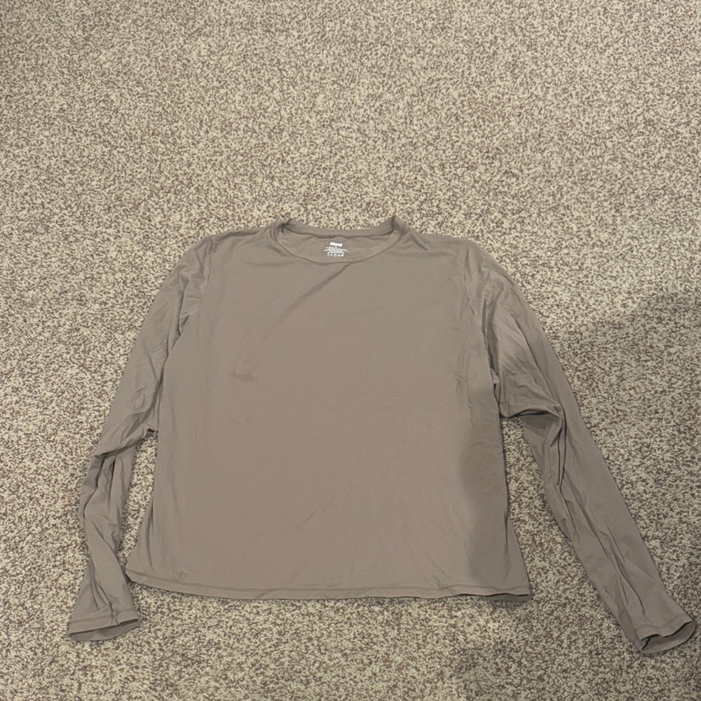 SKIMS tan long sleeve